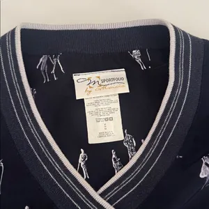 Sportfolio by Marcia Bomber Golf Jacket EUC Blue Size M thumbnail 5