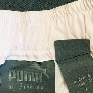 Puma x Fenty Rihanna Womens Pink Mini Skirt Size‎ 0 Preppy Athletic Workout thumbnail 9