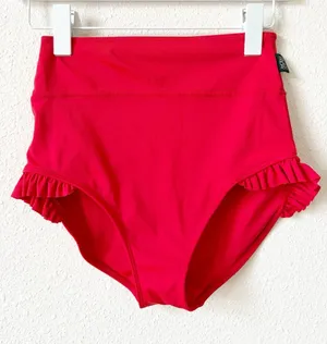 Tiger Friday Filly Briefs Cherry Red Fuchsia Pink Adult Medium AM Cheer Dance thumbnail 1