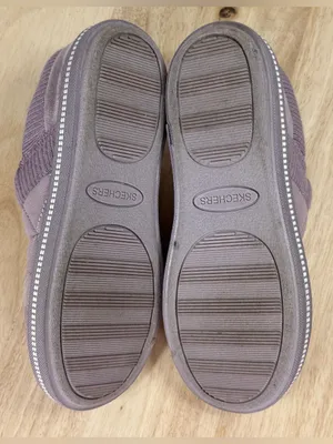 Skechers Cozy Campfire Camp Nap Faux Fur Lined Slippers Mauve Purple Size 6 thumbnail 8