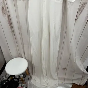 Reformation Women’s 6 White Vice Wide Leg Jumpsuit New thumbnail 2