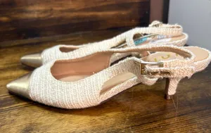 unisa Tan tweed Heels Size 6 thumbnail 1