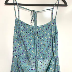 Showpo. Two Different Ways Dress in Blue Floral Sleeveless Backless 10 thumbnail 6