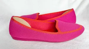 Kelly & Katie Fern Fuchsia Red/Clementi Knit Loafer Women’s size 7M thumbnail 1