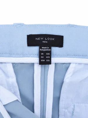 New Look Men’s Light Blue Super Skinny Suit Trousers 32S thumbnail 6