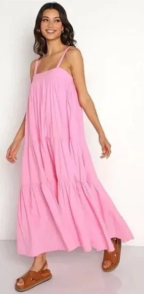 Araminta James Sunset Tiered Maxi Dress thumbnail 1
