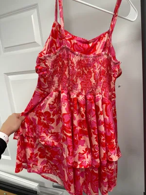 Shein Romper Dress Floral thumbnail 2