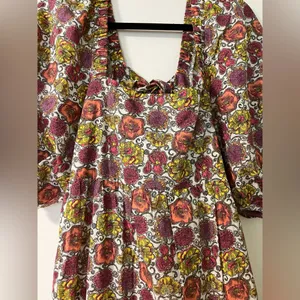 MINKPINK NWT Yasamin Tiered Midi Floral Dress Size XXL thumbnail 6