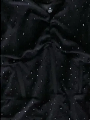 Windsor Black Rhinestone Mesh Corset Bodycon Mini Dress Size M thumbnail 12