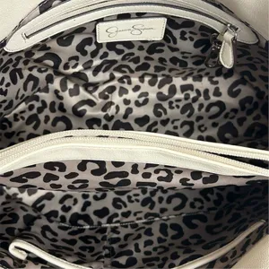 Jessica Simpson Ivory Quilted Ruched Shoulder Bag‎ Women's Casual Elegant thumbnail 2