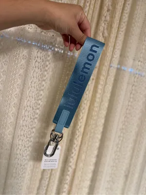 lululemon athletica Bright Blue Branded Key Strap thumbnail 2