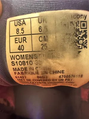 Saucony Women's Pink and Blue Running Shoe - PWRRUN Cushioning thumbnail 12
