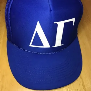 - Delta Gama sorority hat vintage blue Nissun thumbnail 4