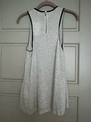 Zara light grey tank thumbnail 3