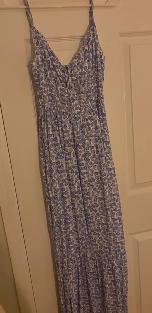 Hollister Maxi Floral Dress thumbnail 1