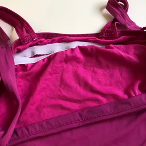 ASOS swim hot pink tankini top sz 6 thumbnail 3
