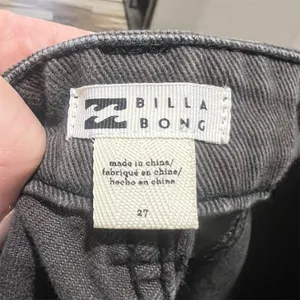 Billabong Women's Cargo Pants Size 27 Black Relaxed Fit Casual thumbnail 8