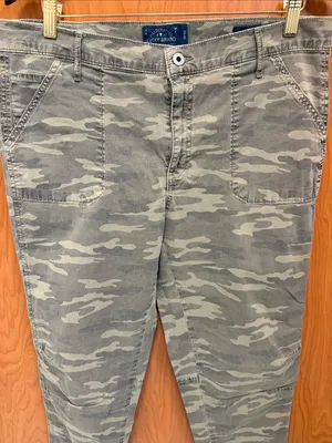 ☘️☘️☘️Lucky Brand☘️☘️☘️Camo Utility Pants - Olive Green-14 thumbnail 2