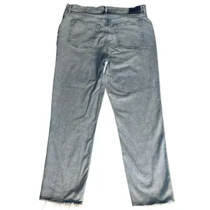 Abercrombie & Fitch A&F Size 33 16 The 90s Straight Ultra High Rise Jeans thumbnail 2