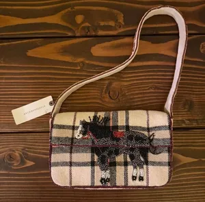 NWT Anthropologie The Beaded Fiona Bag: Animal Edition, Horse thumbnail 1