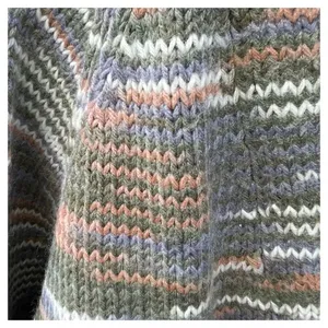 Vintage Aztec size 2X button front handmade cardigan. No TAGs see measurements thumbnail 3