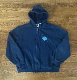 Harley Davison zip up sweatshirt thumbnail 1