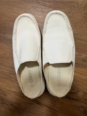 Colgo Women’s Canvas Slip On Mule Sneakers White Comfort Shoes Size 7 Casual thumbnail 5