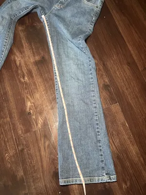 Saltworks Medium Rise Bootcut Blue Jeans Size 6P thumbnail 6