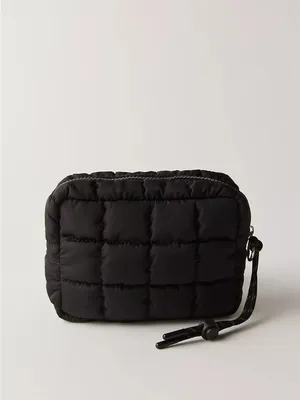 Free People Movement Quilted Mini Case Black NEW thumbnail 3