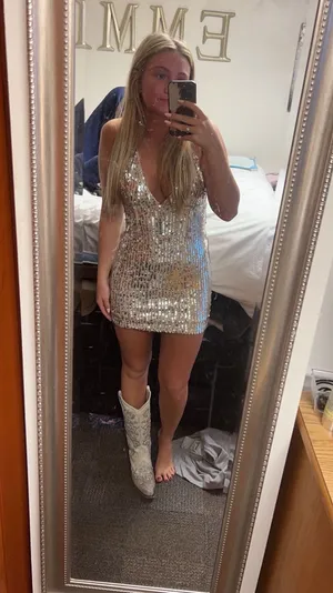 Sparkly dress Silver thumbnail 2