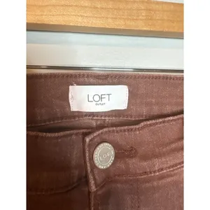 Loft rust colored Straight leg jeans thumbnail 5