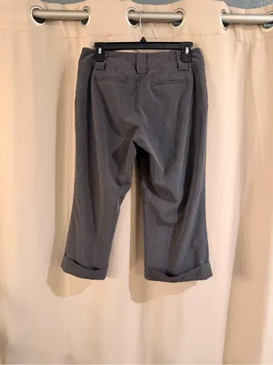 White House Black Market Gray Dress Capris thumbnail 2