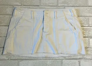 American Eagle Low Rise Y2K Denim Mini Skirt size 2 thumbnail 1