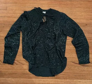 Bila 77 Georgia Top Green Size XS thumbnail 1