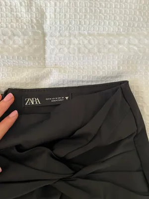 ZARA Black Mini Skirt thumbnail 3