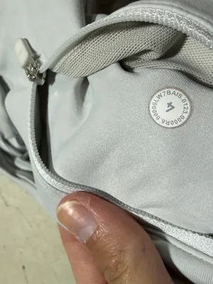 Lululemon Gray/white Active Shorts 4 thumbnail 7