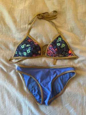 Aerie Blue Bikini thumbnail 1