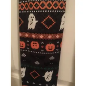 No Boundaries Halloween Womens Juniors Pumpkin Ankle Leggings Size Medium thumbnail 6