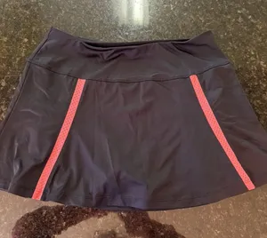 TAIL Women's Athletic Skort Sz M Black Pink Tennis Skirt Pickleball‎ Performance thumbnail 1