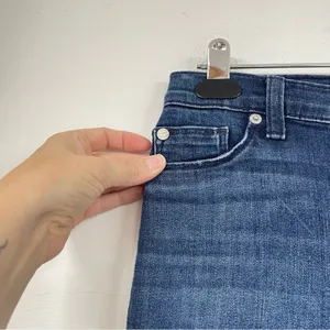 Hudson Low Rise Super Skinny Jeans Womens 26 Y2K Blue Classic Fall Zip Fly thumbnail 5