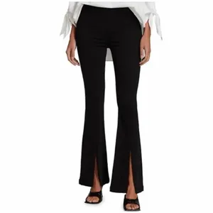 ✨J Brand Estellah High Rise Split Flare Pull Black Sz 27 Pants✨ thumbnail 3
