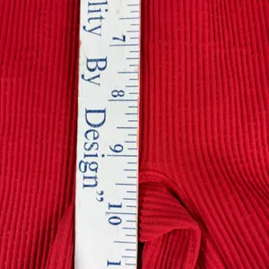 Free People Movement Prajna Ribbed Biker Shorts Summer‎ Cherry Red Women's M/L thumbnail 10