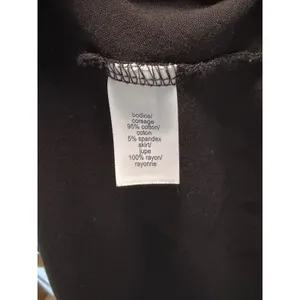 24/7 by Maurices Womens 3X Black Ribbed Smocked Waist Sleeveless Skater Dress thumbnail 7