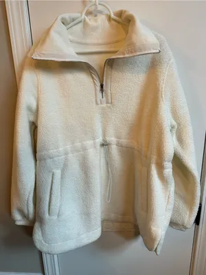 Women's Cream Sherpa Half thumbnail 1