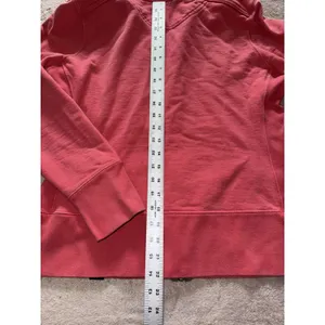 American Giant Women's Hoodie Red Classic Full Zip Up Heavy Made In USA Sz M thumbnail 9