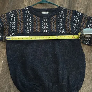 Vintage LEVI'S‎ Women’s Christmas Sweater Crew Size Medium thumbnail 7