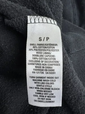 Aeropostale 87 Hoodie Sweatshirt Small Black Pullover Logo Kangaroo Pocket Y2K thumbnail 8