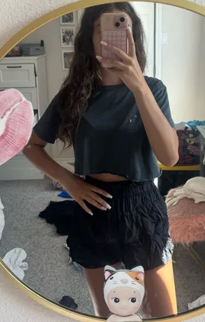 Black Free People Movement Shorts thumbnail 1