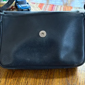 Vintage Dooney and Bourne Black Leather Crossbody Bag for Nordstrom thumbnail 10