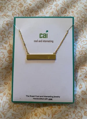 Boutique Initial Necklace thumbnail 1